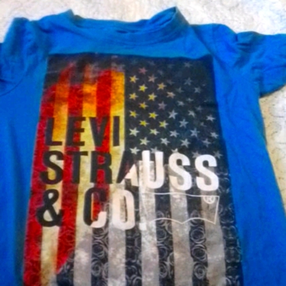 Levi Strauss & Co Medium Blue T-shirt